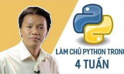 Share Khóa học Làm chủ Python trong 4 tuần kèm nhiều ưu đãi