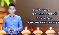 Share Khóa học 4 bí quyết tăng doanh số bền vững cho ngành làm đẹp