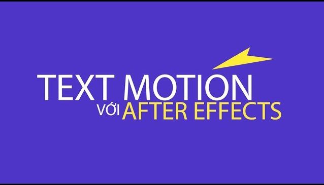Share Khóa học Text motion với After effect chuyên nghiệp kèm mã giảm giá